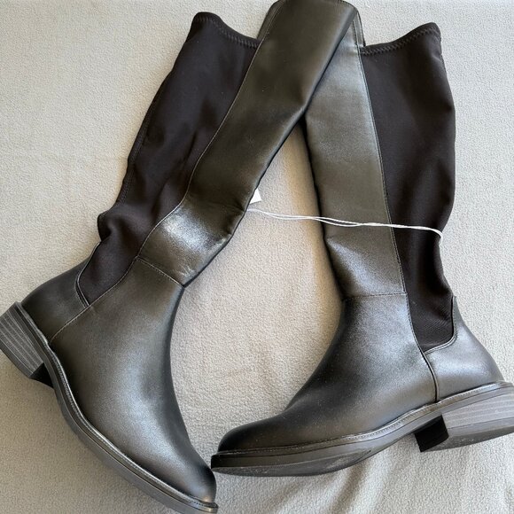 Women’s Hope Boots with Memory Foam Insole – A New Day™ Black 8.5 - Picture 4 of 12